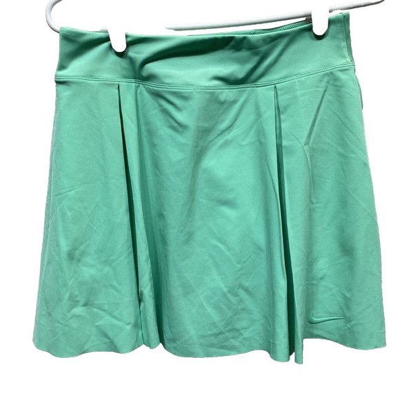 Nike Dresses & Skirts - Nike Womens Sz Med Dri-Fit Golf Skort Pleated Golf Skirt DD0350-369 Green NWT